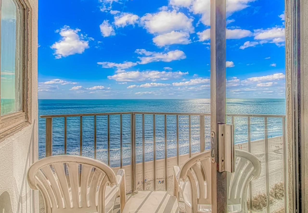 Angled Oceanfront Studio With Incredible Views! Palace Resort 1003 - Sleeps 4 Guests Myrtle Beach Eksteriør bilde