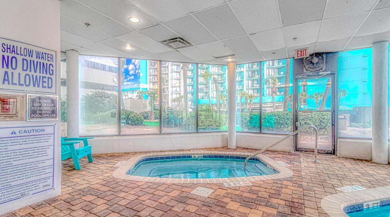 Angled Oceanfront Studio With Incredible Views! Palace Resort 1003 - Sleeps 4 Guests Myrtle Beach Eksteriør bilde
