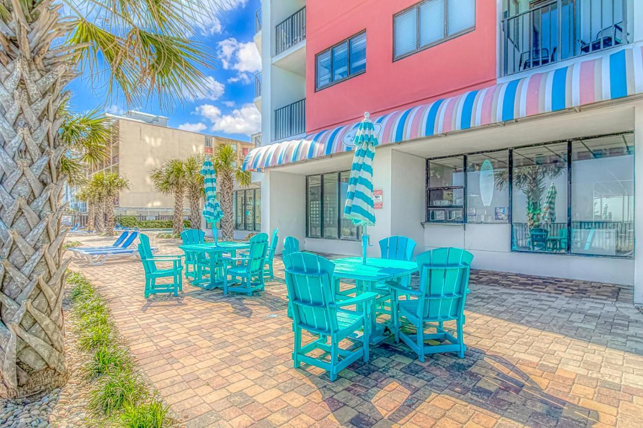 Angled Oceanfront Studio With Incredible Views! Palace Resort 1003 - Sleeps 4 Guests Myrtle Beach Eksteriør bilde