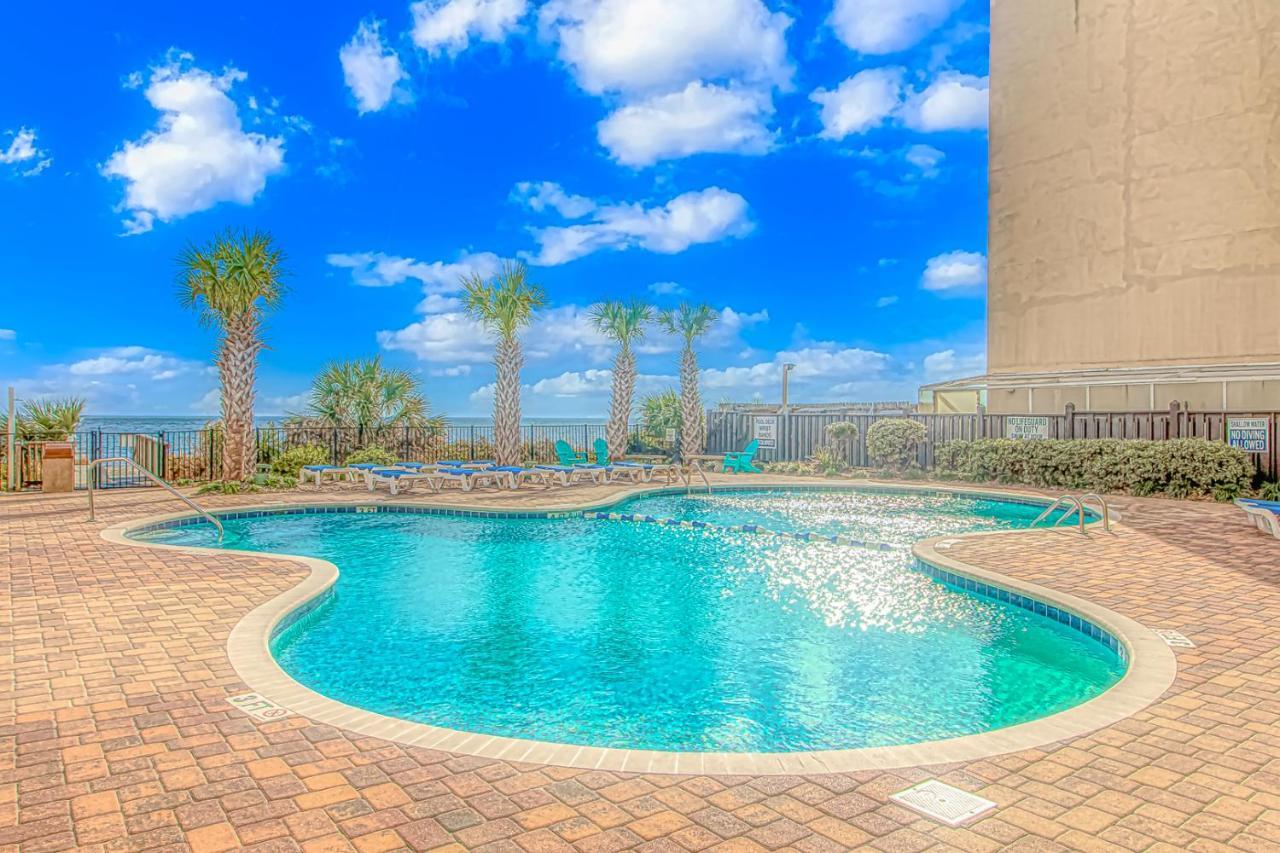 Angled Oceanfront Studio With Incredible Views! Palace Resort 1003 - Sleeps 4 Guests Myrtle Beach Eksteriør bilde
