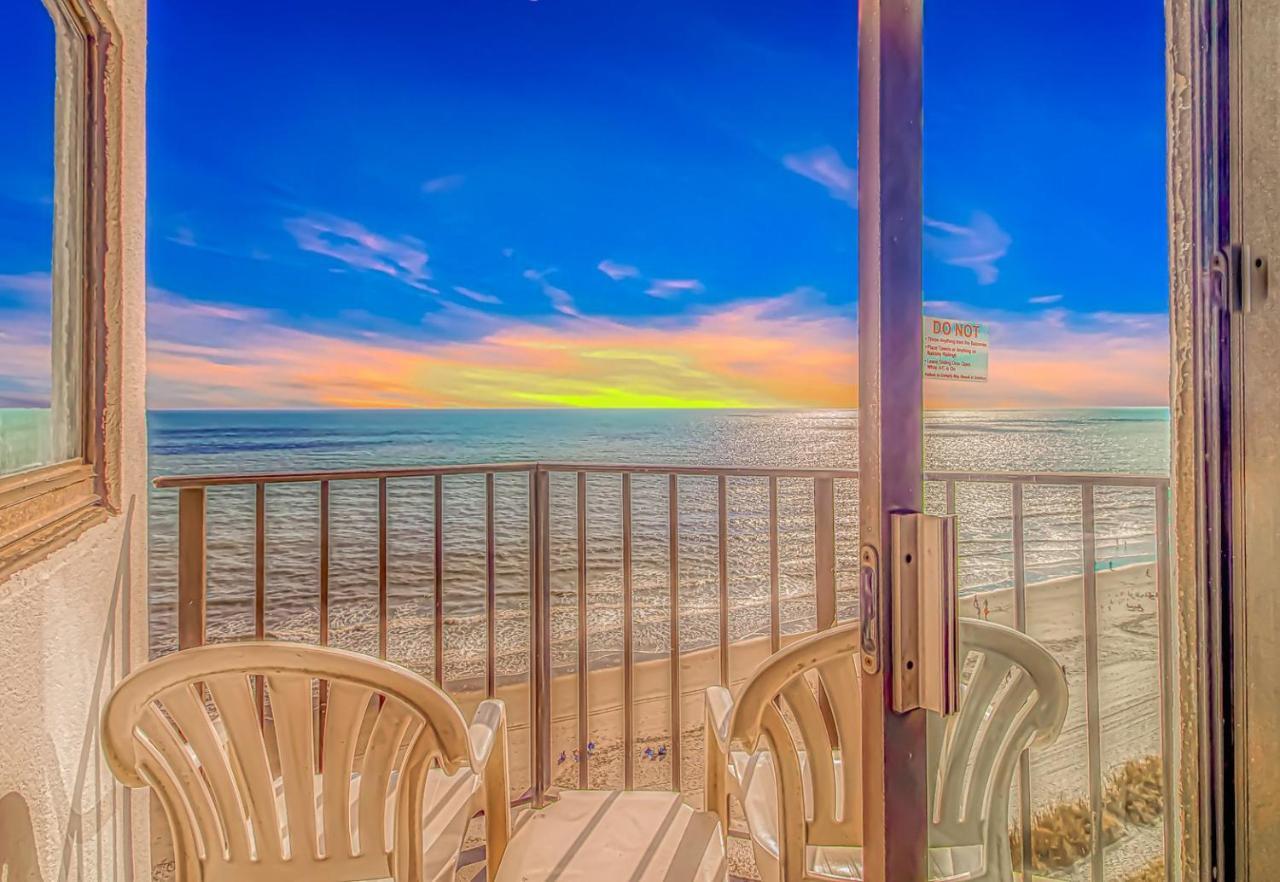 Angled Oceanfront Studio With Incredible Views! Palace Resort 1003 - Sleeps 4 Guests Myrtle Beach Eksteriør bilde
